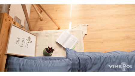 Кварцвиниловая плитка Vinilpol 7891-EIR Дуб Латина